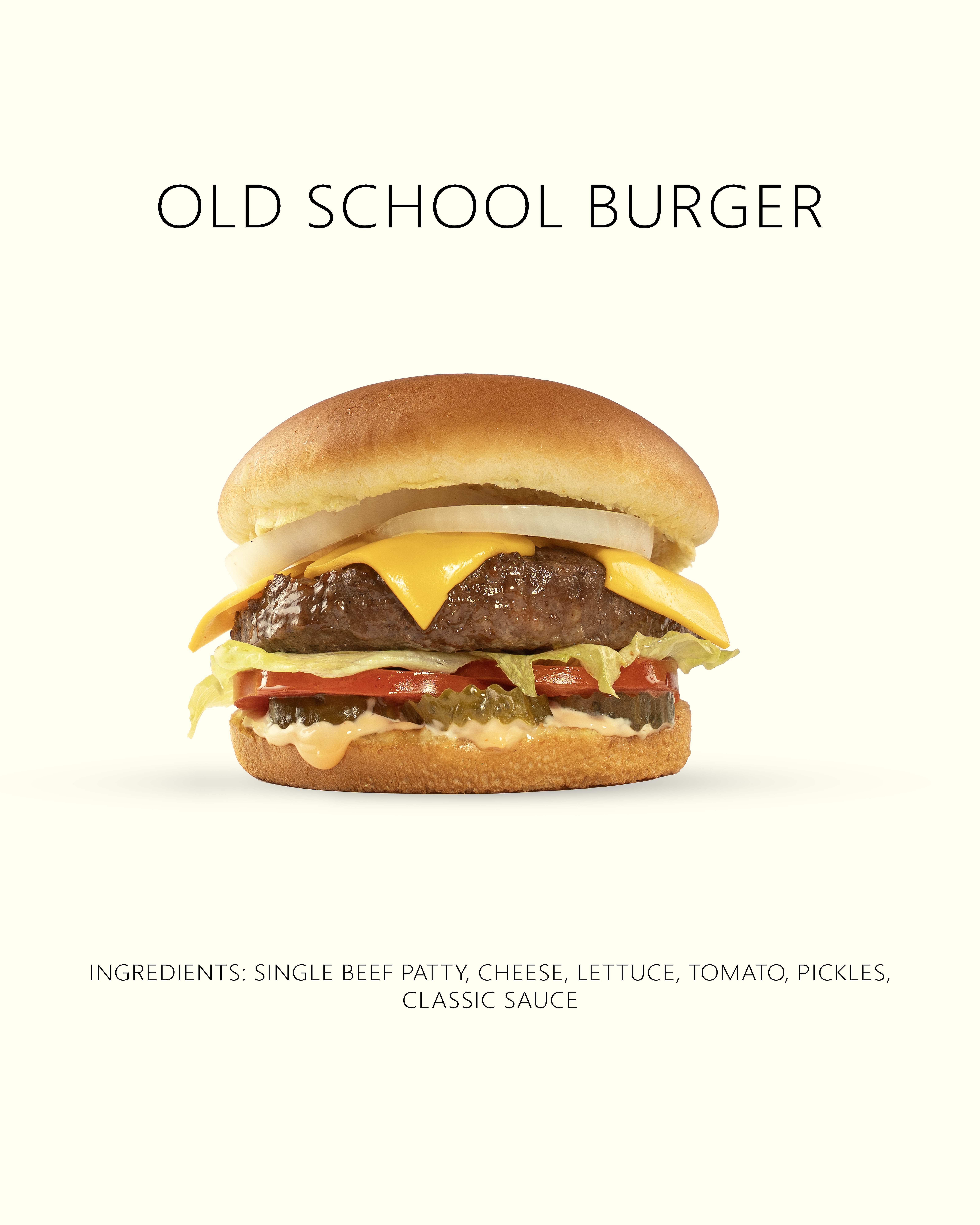 Old School Burger