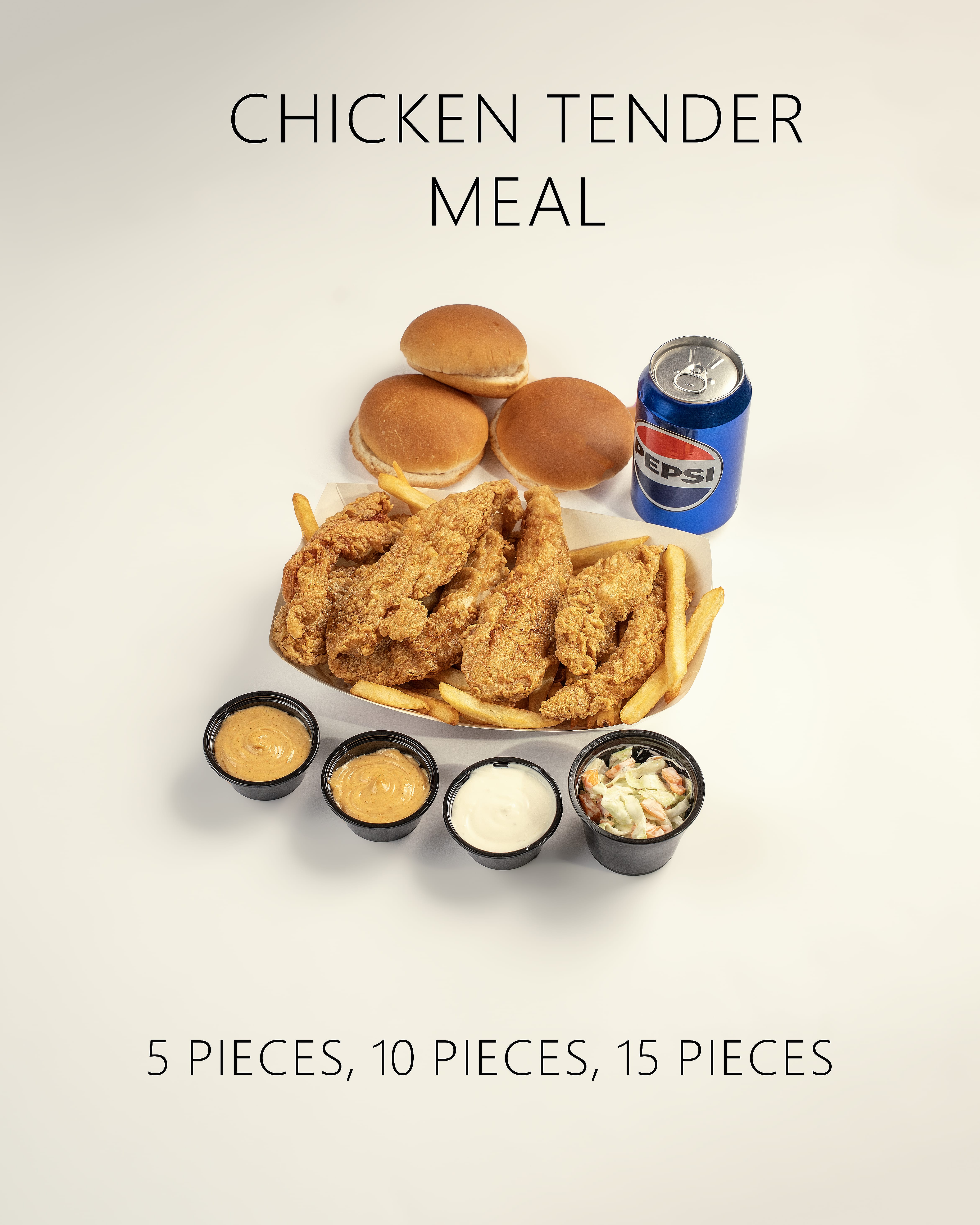 Chicken tender meal